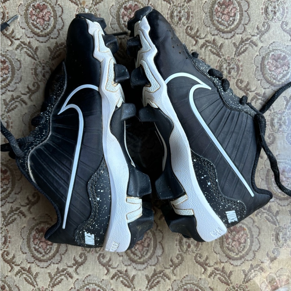 Nike Kids Black and White Athletic Sneakers
